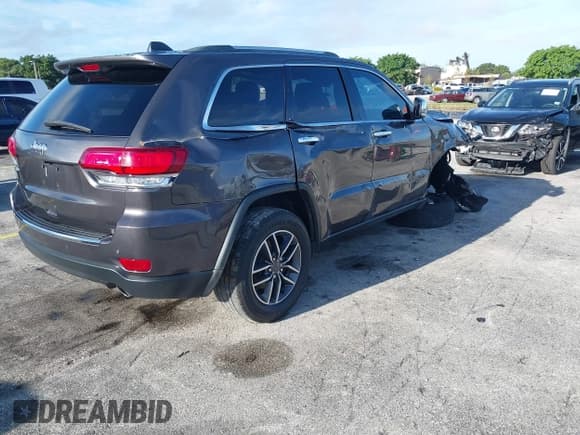 ✅ 2020 Jeep Grand Cherokee Limited • VIN: 1C4RJEBG6LC404547 • Lot: 43207346. Listed on IAAI with 129,631 mi. Free auction sales archive from the USA and detailed vehicle history report at DreamBid. Image 4.