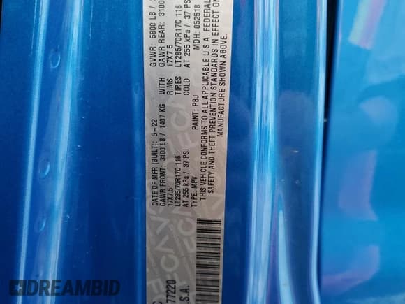 ✅ 2022 Jeep Wrangler Unlimited Rubicon • VIN: 1C4HJXFN8NW177220 • Лот: 72840994. Опубликован ранее на Copart с пробегом Не указан. Бесплатный доступ к архиву аукционных продаж из США и подробный отчёт об истории автомобиля на DreamBid. Изображение 15.