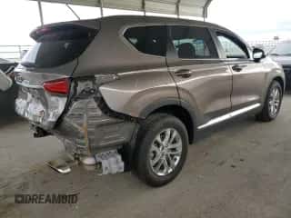 2019 Hyundai Santa Fe SE z VIN 5NMS2CAD6KH094524, wystawiony jako Copart lot #36191653 z przebiegiem 63 098 mil mil oraz . Historia ofert i sprzedaży dostępna na DreamBid. Obrazek 3.