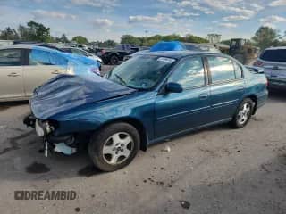 2002 Chevrolet Malibu LS with VIN 1G1NE52J02M621138, listed as a Copart auction lot 70169315 with 116,182 mi miles and Salvage title. Bid and sale history available at DreamBid. Image 1.