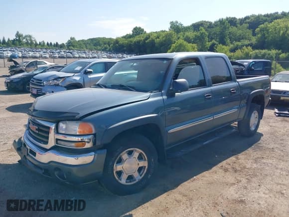 ✅ 2006 GMC Sierra 1500 SLE2 • VIN: 2GTEK13Z361262916 • Lot: 42573451. Listed on IAAI with 161,038 mi. Free auction sales archive from the USA and detailed vehicle history report at DreamBid. Image 2.