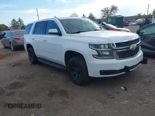 ✅ 2019 Chevrolet Tahoe Commercial • VIN: 1GNLCDEC3KR372095 • Lot: 40811106. Listed on IAAI with 128,865 mi. Free auction sales archive from the USA and detailed vehicle history report at DreamBid. Image 1.