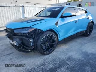 ✅ 2024 Lamborghini Urus Performante • VIN: ZPBUC3ZL8RLA35395 • Лот: 86998635. Опубликован ранее на Copart с пробегом 1 777 миль. Бесплатный доступ к архиву аукционных продаж из США и подробный отчёт об истории автомобиля на DreamBid. Изображение 1.