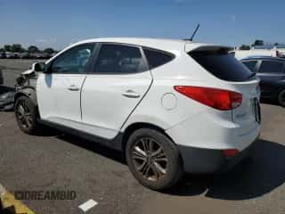 2015 Hyundai Tucson GLS with VIN KM8JT3AF3FU102339, listed as a Copart auction lot 71305364 with 41,139 mi miles and Salvage title. Bid and sale history available at DreamBid. Image 2.