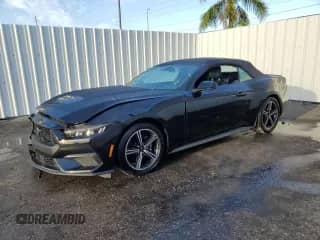 2024 Ford Mustang EcoBoost with VIN 1FAGP8UH1R5132571, listed as a Copart auction lot 71448065 with 32,523 mi miles and Clean title. Bid and sale history available at DreamBid. Image 1.