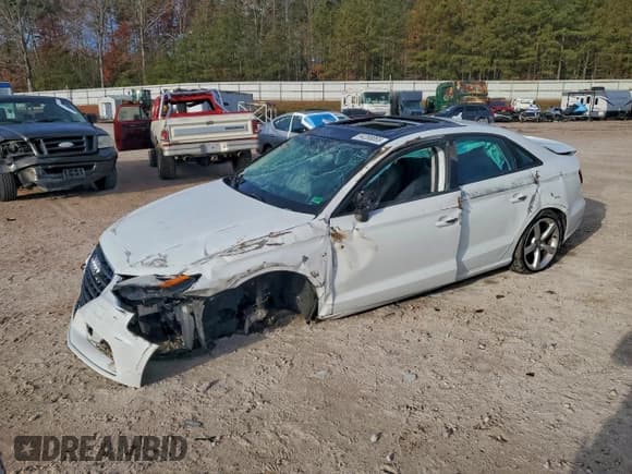 ✅ 2015 Audi A3 Premium • VIN: WAUBFGFF1F1003890 • Lot: 94288065. Listed on Copart with 93,355 mi. Free auction sales archive from the USA and detailed vehicle history report at DreamBid. Image 1.