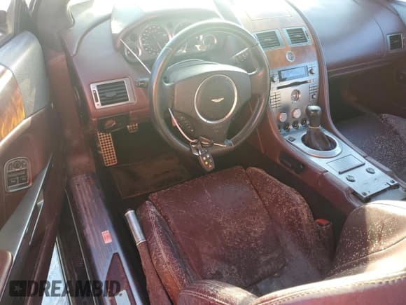 ✅ 2006 Aston Martin DB9 • VIN: SCFAB02A96GB04608 • Lot: 76550654. Listed on Copart with Not provided. Free auction sales archive from the USA and detailed vehicle history report at DreamBid. Image 8.