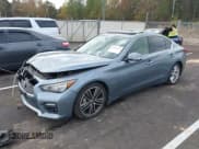 ✅ 2014 Infiniti Q50 Premium • VIN: JN1BV7APXEM693497 • Lot: 43676532. Listed on IAAI with 158,164 mi. Free auction sales archive from the USA and detailed vehicle history report at DreamBid. Image 2.