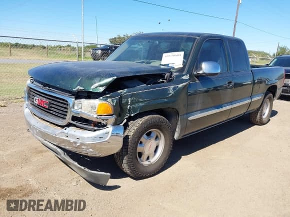 ✅ 2002 GMC Sierra 1500 SLE • VIN: 2GTEC19V621163065 • Лот: 43570609. Опубликован ранее на IAAI с пробегом 186 322 миль. Бесплатный доступ к архиву аукционных продаж из США и подробный отчёт об истории автомобиля на DreamBid. Изображение 2.