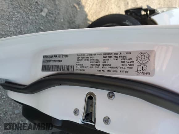 ✅ 2021 Ram 1500 Express • VIN: 3C6RR7KT2MG708434 • Lot: 85109025. Listed on Copart with 57,416 mi. Free auction sales archive from the USA and detailed vehicle history report at DreamBid. Image 13.