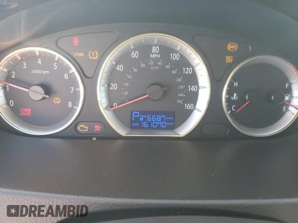 ✅ 2009 Hyundai Sonata GLS • VIN: 5NPET46C49H509532 • Лот: 75866994. Опубликован ранее на Copart с пробегом 161 070 миль. Бесплатный доступ к архиву аукционных продаж из США и подробный отчёт об истории автомобиля на DreamBid. Изображение 9.