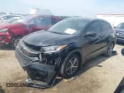 ✅ 2021 Honda HR-V EX-L • VIN: 3CZRU5H75MM712592 • Lot: 42483043. Listed on IAAI with 43,041 mi. Free auction sales archive from the USA and detailed vehicle history report at DreamBid. Image 2.