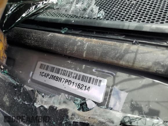 ✅ 2023 Jeep Cherokee Trailhawk • VIN: 1C4PJMBN7PD116214 • Lot: 55080845. Listed on Copart with 14,611 mi. Free auction sales archive from the USA and detailed vehicle history report at DreamBid. Image 14.