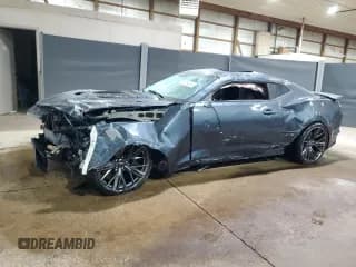 ✅ 2022 Chevrolet Camaro ZL1 • VIN: 1G1FK1R6XN0128084 • Lot: 92564505. Listed on Copart with 11,969 mi. Free auction sales archive from the USA and detailed vehicle history report at DreamBid. Image 1.