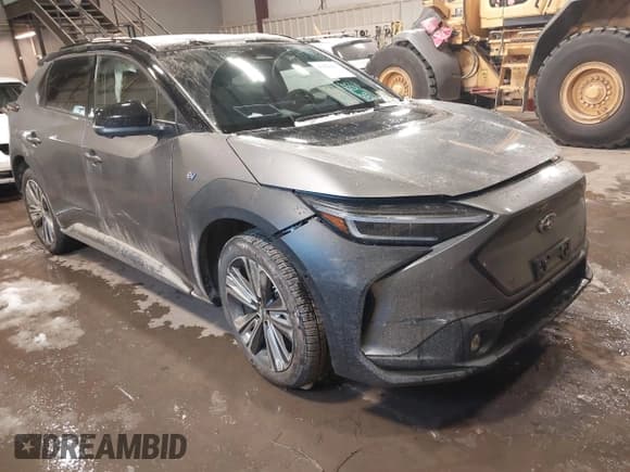 ✅ 2024 Subaru Solterra Premium • VIN: JTMABABA6RA058390 • Lot: 41428410. Listed on IAAI with 3,279 mi. Free auction sales archive from the USA and detailed vehicle history report at DreamBid. Image 1.