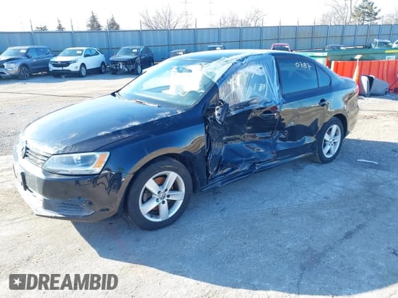 ✅ 2012 Volkswagen Jetta TDI w/Premium • VIN: 3VWLL7AJXCM320123 • Lot: 41490787. Listed on IAAI with Not provided. Free auction sales archive from the USA and detailed vehicle history report at DreamBid. Image 2.