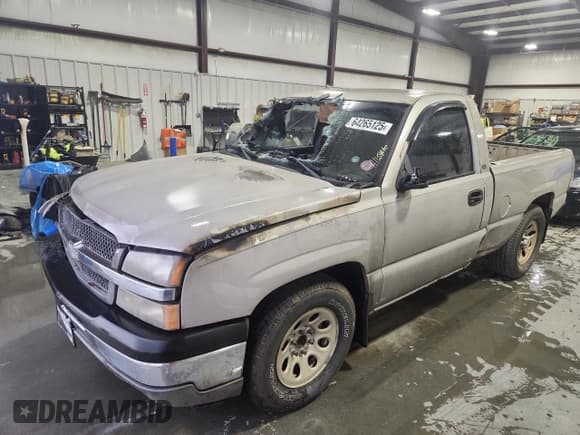 ✅ 2005 Chevrolet Silverado 1500 Work Truck • VIN: 1GCEC14V75Z106747 • Lot: 64265125. Listed on Copart with Not provided. Free auction sales archive from the USA and detailed vehicle history report at DreamBid. Image 1.