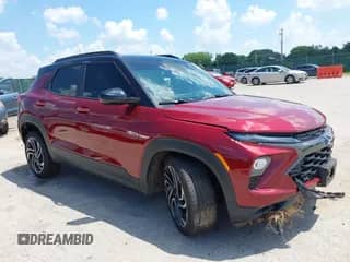 2025 Chevrolet TrailBlazer RS с VIN KL79MTSL6SB094099, выставлен на аукционе IAAI как лот 42481366 с пробегом 7 314 миль миль и . История ставок и продаж доступна на DreamBid. Изображение 1.