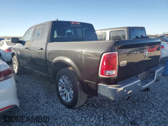 ✅ 2015 Ram 1500 Laramie Longhorn • VIN: 1C6RR6PM2FS755437 • Лот: 88933665. Опубликован ранее на Copart с пробегом 166 925 миль. Бесплатный доступ к архиву аукционных продаж из США и подробный отчёт об истории автомобиля на DreamBid. Изображение 2.