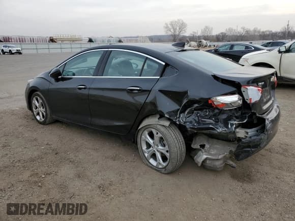✅ 2017 Chevrolet Cruze Premier • VIN: 1G1BF5SM5H7230679 • Lot: 70352222. Listed on Copart with 83,463 mi. Free auction sales archive from the USA and detailed vehicle history report at DreamBid. Image 2.