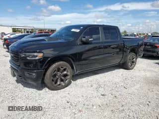2021 Ram 1500 Limited with VIN 1C6SRFHT3MN561003, listed as a Copart auction lot 71165905 with Not provided miles and Salvage title. Bid and sale history available at DreamBid. Image 1.