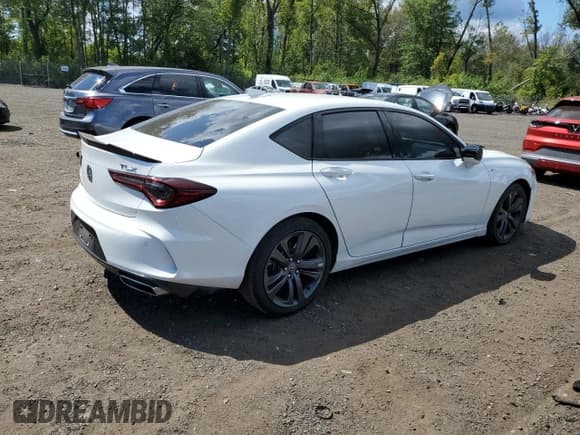 ✅ 2023 Acura TLX w/A-Spec Package • VIN: 19UUB5F53PA006294 • Lot: 68903035. Listed on Copart with 14,496 mi. Free auction sales archive from the USA and detailed vehicle history report at DreamBid. Image 3.