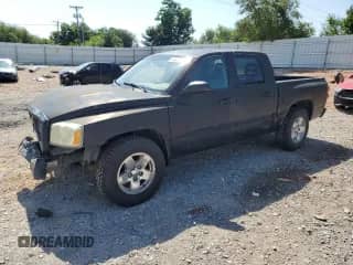 2005 Dodge Dakota SLT z VIN 1D7HE48N85S271093, wystawiony jako Copart lot #65622765 z przebiegiem 157 344 mil mil oraz Szkoda całkowita • Salvage title. Historia ofert i sprzedaży dostępna na DreamBid. Obrazek 1.