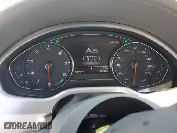 ✅ 2011 Audi A8 • VIN: WAUAVAFD7BN026927 • Lot: 54742415. Listed on Copart with 120,357 mi. Free auction sales archive from the USA and detailed vehicle history report at DreamBid. Image 9.