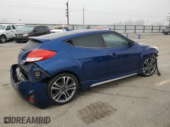 ✅ 2017 Hyundai Veloster Turbo • VIN: KMHTC6AE8HU314853 • Lot: 82871824. Wystawiony na Copart z przebiegiem 58 153 mil. Bezpłatny archiwum sprzedaży aukcyjnych z USA i szczegółowy raport historii pojazdu na DreamBid. Zdjęcie 3.