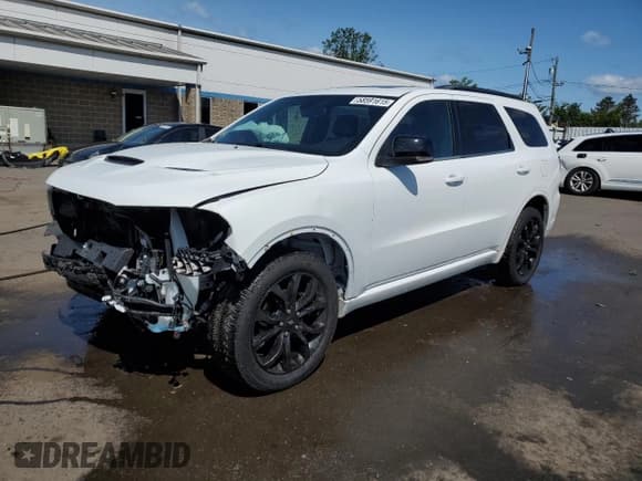 ✅ 2019 Dodge Durango GT • VIN: 1C4RDJDG4KC585577 • Lot: 58591615. Wystawiony na Copart z przebiegiem 83 162 mil. Bezpłatny archiwum sprzedaży aukcyjnych z USA i szczegółowy raport historii pojazdu na DreamBid. Zdjęcie 1.
