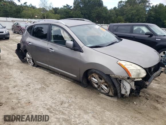 ✅ 2013 Nissan Rogue S • VIN: JN8AS5MV1DW654238 • Lot: 81577655. Listed on Copart with Not provided. Free auction sales archive from the USA and detailed vehicle history report at DreamBid. Image 4.