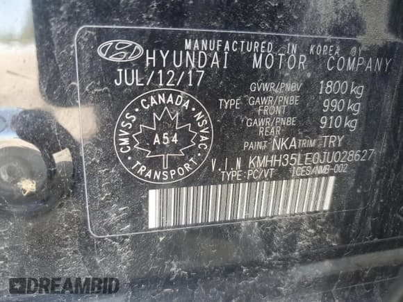 ✅ 2018 Hyundai Elantra • VIN: KMHH35LE0JU028627 • Лот: 71931915. Опубликован ранее на Copart с пробегом 81 246 миль. Бесплатный доступ к архиву аукционных продаж из США и подробный отчёт об истории автомобиля на DreamBid. Изображение 12.