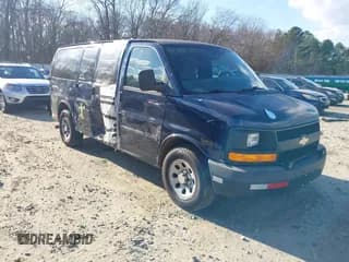 ✅ 2014 Chevrolet Express Passenger LS • VIN: 1GNSGBF4XE1104627 • Lot: 41224991. Listed on IAAI with 175,661 mi. Free auction sales archive from the USA and detailed vehicle history report at DreamBid. Image 1.