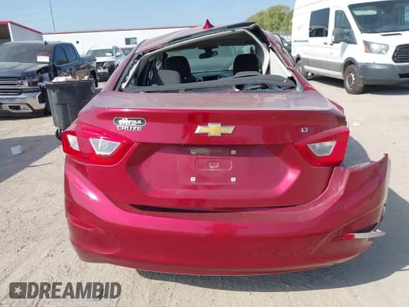 2017 Chevrolet Cruze LT with VIN 1G1BE5SM1H7234876, listed as a IAAI auction lot 43335341 with 74,838 mi miles and . Bid and sale history available at DreamBid. Image 16.