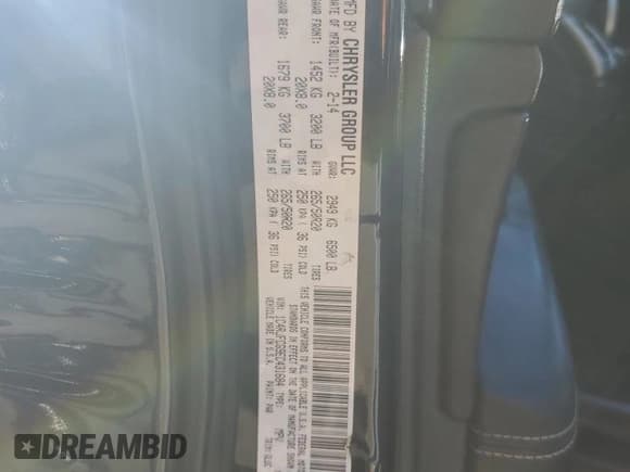 ✅ 2014 Jeep Grand Cherokee Overland • VIN: 1C4RJFCG9EC431684 • Lot: 84038665. Listed on Copart with 140,795 mi. Free auction sales archive from the USA and detailed vehicle history report at DreamBid. Image 12.