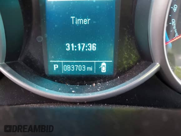 2015 Chevrolet Cruze LS z VIN 1G1PA5SG1F7150629, wystawiony jako IAAI lot #43615286 z przebiegiem 83 703 mil mil oraz . Historia ofert i sprzedaży dostępna na DreamBid. Obrazek 7.