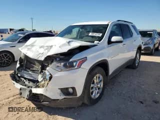 2019 Chevrolet Traverse LT Cloth z VIN 1GNEVGKW4KJ291298, wystawiony jako Copart lot #90018755 z przebiegiem 86 251 mil mil oraz Czysty tytuł • Clean title. Historia ofert i sprzedaży dostępna na DreamBid. Obrazek 1.