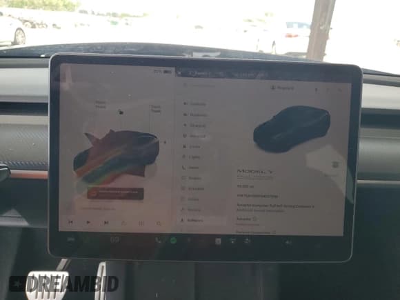 ✅ 2022 Tesla Model Y Performance • VIN: 7SAYGDEF0NF572118 • Lot: 85293695. Listed on Copart with 56,862 mi. Free auction sales archive from the USA and detailed vehicle history report at DreamBid. Image 9.