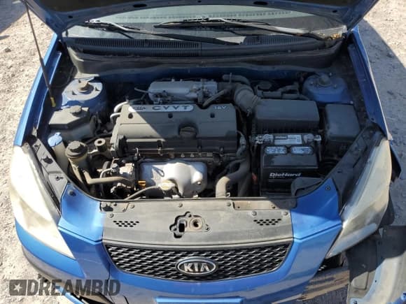 ✅ 2009 Kia Rio SX • VIN: KNADE243196542539 • Lot: 57510255. Listed on Copart with 183,096 mi. Free auction sales archive from the USA and detailed vehicle history report at DreamBid. Image 11.