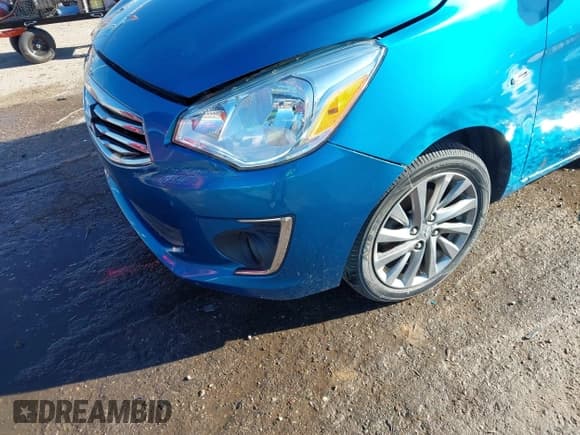 ✅ 2018 Mitsubishi Mirage SE • VIN: ML32F4FJ3JHF12407 • Lot: 43834663. Listed on IAAI with 42,519 mi. Free auction sales archive from the USA and detailed vehicle history report at DreamBid. Image 6.