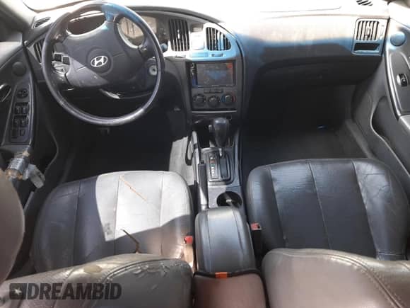 2005 Hyundai Elantra GLS with VIN KMHDN46D35U960512, listed as a Copart auction lot 54788115 with 195,161 mi miles and Salvage title. Bid and sale history available at DreamBid. Image 8.