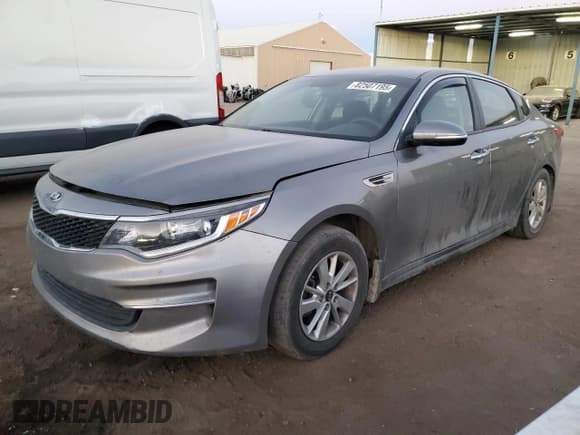 ✅ 2017 Kia Optima LX • VIN: 5XXGT4L3XHG155765 • Lot: 82507195. Listed on Copart with 113,700 mi. Free auction sales archive from the USA and detailed vehicle history report at DreamBid. Image 1.