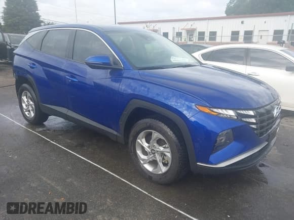 ✅ 2022 Hyundai Tucson SE • VIN: 5NMJACAE5NH070159 • Lot: 43309514. Wystawiony na IAAI z przebiegiem 77 621 mil. Bezpłatny archiwum sprzedaży aukcyjnych z USA i szczegółowy raport historii pojazdu na DreamBid. Zdjęcie 1.