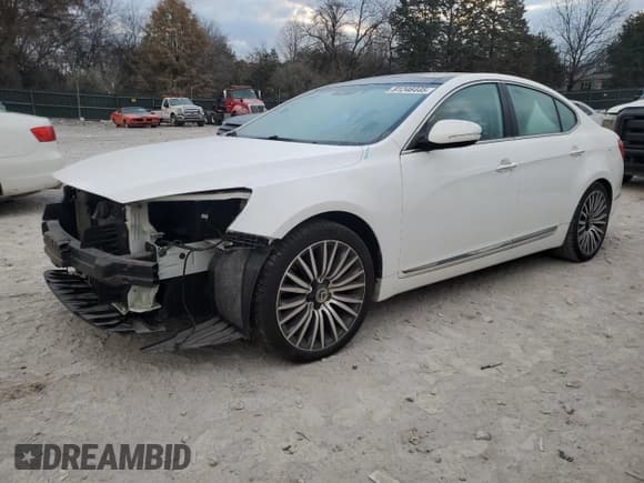 ✅ 2014 Kia Cadenza Premium • VIN: KNALN4D76E5133382 • Лот: 91246445. Опубликован ранее на Copart с пробегом 123 759 миль. Бесплатный доступ к архиву аукционных продаж из США и подробный отчёт об истории автомобиля на DreamBid. Изображение 1.