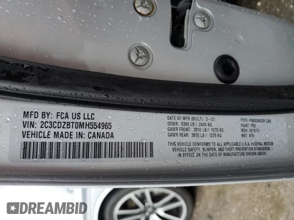 ✅ 2021 Dodge Challenger R/T • VIN: 2C3CDZBT0MH554965 • Lot: 65077713. Wystawiony na Copart z przebiegiem 24 814 mil. Bezpłatny archiwum sprzedaży aukcyjnych z USA i szczegółowy raport historii pojazdu na DreamBid. Zdjęcie 13.