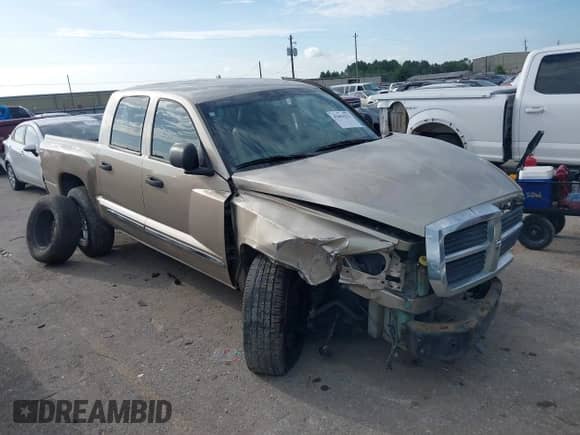 2005 Dodge Dakota Laramie с VIN 1D7HE58N25S202907, выставлен на аукционе IAAI как лот 42654313 с пробегом 245 284 миль миль и . История ставок и продаж доступна на DreamBid. Изображение 1.