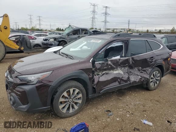 ✅ 2024 Subaru Outback Limited • VIN: 4S4BTANC6R3166037 • Lot: 85360905. Listed on Copart with 14,738 mi. Free auction sales archive from the USA and detailed vehicle history report at DreamBid. Image 1.