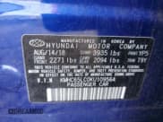 ✅ 2019 Hyundai Ioniq Blue • VIN: KMHC65LC0KU109564 • Lot: 88425585. Wystawiony na Copart z przebiegiem 52 119 mil. Bezpłatny archiwum sprzedaży aukcyjnych z USA i szczegółowy raport historii pojazdu na DreamBid. Zdjęcie 12.