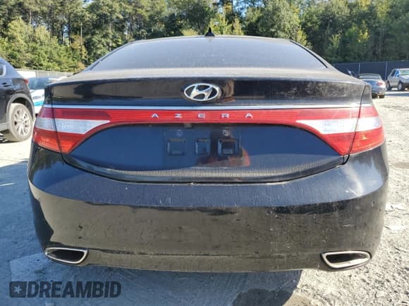 ✅ 2012 Hyundai Azera • VIN: KMHFH4JG4CA140505 • Lot: 82229085. Listed on Copart with Not provided. Free auction sales archive from the USA and detailed vehicle history report at DreamBid. Image 6.
