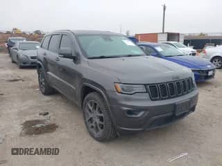 2021 Jeep Grand Cherokee 80th Anniversary с VIN 1C4RJFBGXMC621817, выставлен на аукционе IAAI как лот 41519733 с пробегом 60 552 миль миль и . История ставок и продаж доступна на DreamBid. Изображение 1.